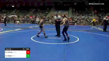 92 lbs Consolation - Braedon Althen, Pomona Elite vs Kaleb Mead, Pinnacle