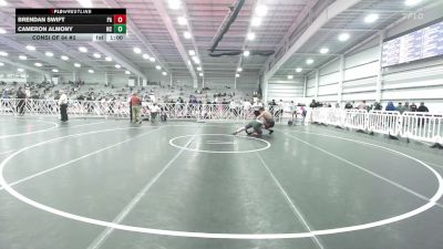 220 lbs Consi Of 8 #1 - Landon Bartell, NJ vs Daniel Schneider, VA