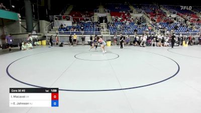 170 lbs Cons 32 #2 - Ionela Macavei, OR vs Ella Johnson, NJ