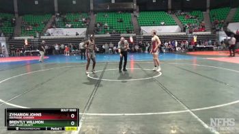 5A 157 lbs Quarterfinal - Zymarion Johns, Southside, Gadsden vs Brently Willmon, Saint Clair County