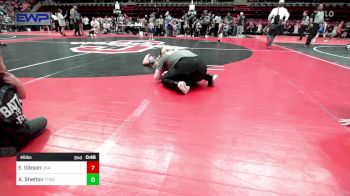 52 lbs Rr Rnd 2 - Danger Welch, Claremore Wrestling Club vs Connor Johnson, Unattached