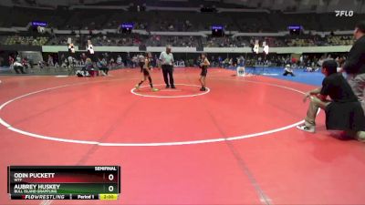 National 6-8 75 Semifinal - Odin Puckett, WTF vs Aubrey Huskey, Bull Island Grappling