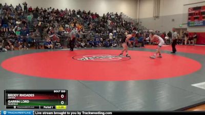 144 lbs Semifinal - Brody Rhoades, Uintah vs Garrin Lord, Richfield