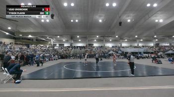 A 132 lbs 1st Place Match - JoJo Uhorchuk, Signal Mountain High School vs Tyson Flavin, Soddy Daisy High School