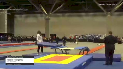 Rosalie Thongphay - Double Mini Trampoline, USA Dynamites - 2021 USA Gymnastics Championships