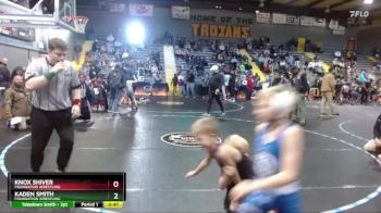 50 lbs Round 2 - Kaden Smith, Foundation Wrestling vs Knox Shiver, Foundation Wrestling