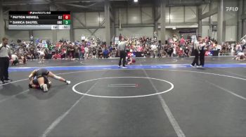 130 lbs Champ. Round 1 - Payton Newell, Clearwater vs Danica Dautel, Goodland Wrestling Club