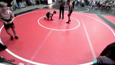 96-100 lbs Rr Rnd 1 - Brayden Stidum, Wild Hogs vs Easton Rowan, Wyandotte Youth Wrestling