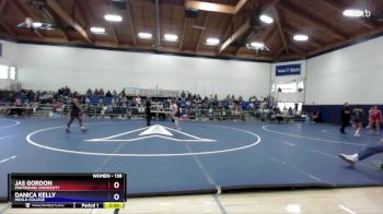 138 lbs Cons. Round 3 - Jas Gordon, Fontbonne University vs Danica Kelly, Menlo College