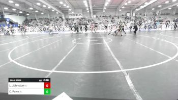 106 lbs Consi Of 16 #1 - Luke Johnston, NJ vs Coreu Powe, AL