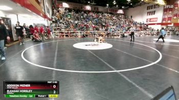 115 lbs Cons. Round 2 - Addison Mizner, Star Valley vs Eleasah Horsley, Powell