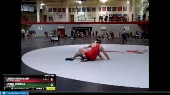 197 lbs Cons. Round 3 - Chris Droege, Lake Erie vs Logan Branham, Belmont Abbey