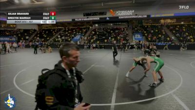 157 lbs Cons. Round 3 - Julian Bravard, Staley vs Brextin Marrah, Staley