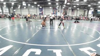 138 lbs Rr Rnd 1 - Ariella Miloncus, Charlies MF Angels vs JayAnna Hahn, Elite NJ Black