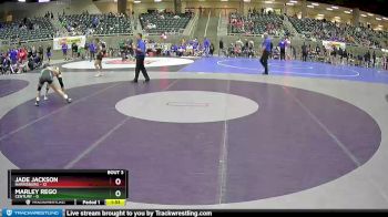 117 lbs Round 2 (4 Team) - Jade Jackson, Harrisburg vs Marley Rego, Century