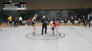 165 lbs 1st Place Match - Chloe Williams, Brooke Point vs Katherine Donohue, Oakton