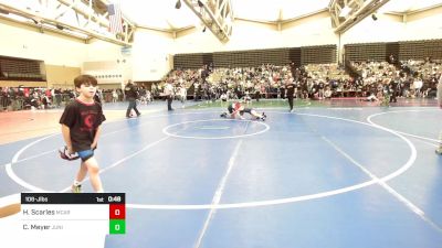 106-J lbs Consi Of 16 #2 - Harry Scarles, Mac Arthur vs Charlie Meyer, Junior Titans