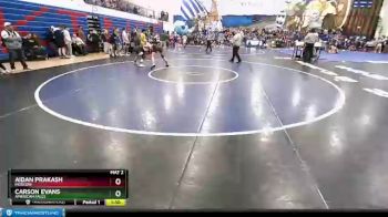 132 lbs Champ. Round 2 - Carson Evans, American Falls vs Aidan Prakash, Moscow