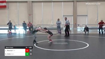 49 lbs Semifinal - Logan Noonan, Junior Terps ES vs Bryson Bisio, Minion Green ES