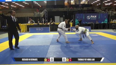 Thomas Yat-Ming Lam vs Richard M Bernabel 2025 Pan Jiu Jitsu IBJJF Championship
