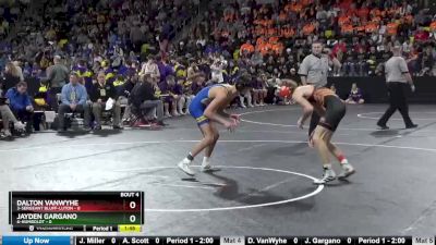 126 lbs Quarterfinal - Dalton VanWyhe, 3-Sergeant Bluff-Luton vs Jayden Gargano, 6-Humboldt