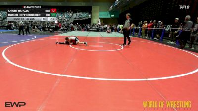 85 lbs Semifinal - Knight Rapoza, Rogue Nation vs Tucker Hoffschneider, BearCave