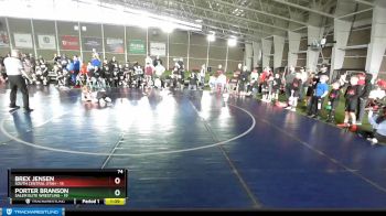 74 lbs Champ Round 1 (16 Team) - Brex Jensen, South Central Utah vs Porter Branson, Salem Elite Wrestling