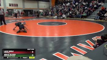 N-5 lbs Quarterfinal - Breck Bliven, New London Tigers vs Jack Wiele, The Royal