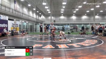 97 lbs Quarterfinal - Zachary Rooks, Superior Wrestling Academy B vs Colby Cook, Elite Athletic Club Stars