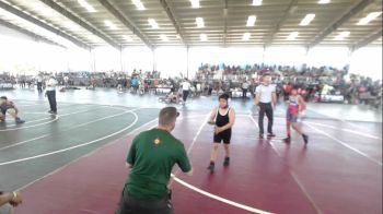 89 lbs Rr Rnd 3 - Sebastian Rodriguez, Martinez School Of Wrestling vs Daniel DuBois, Badlands Badgers