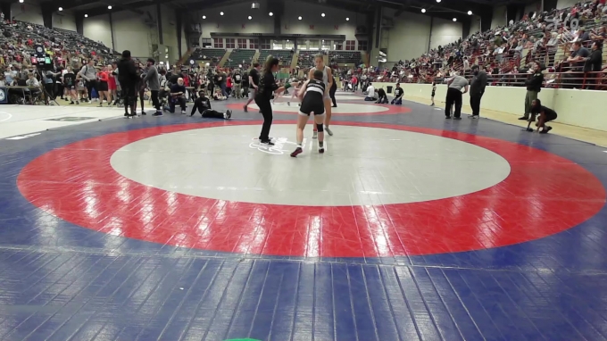 Ela Rountree 125 lbs Rr Rnd 4 - Ella Hughes, Roundtree Wrestling Academy vs Kaylynn ...