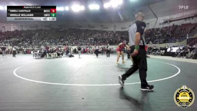 G6A-235 lbs Quarterfinal - Brielle Williams, Lawton-Girls vs Emeli Castillo, Mustang-Girls