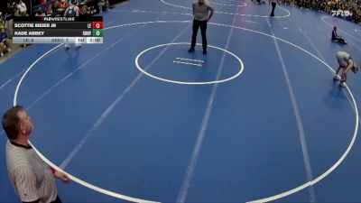 150 lbs Semis & 1st Wrestleback (8 Team) - Kade Abbey, Kearney vs Scottie Meier Jr, Lincoln East