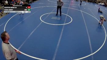 150 lbs Semis & 1st Wrestleback (8 Team) - Kade Abbey, Kearney vs Scottie Meier Jr, Lincoln East