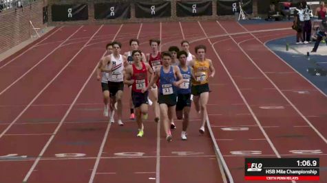 Close Finish High School Boys Mile Championship (Event 360) At 2026 Penn Relays