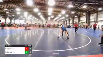 152 lbs Prelims - Thomas Monn, Hillbilly Hammers vs Nolan Sorrow, Roundtree Wrestling Academy Blue