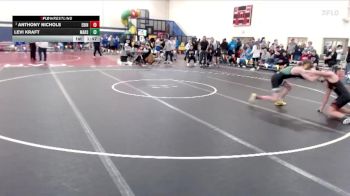 133 lbs Champ. Round 1 - Anthony Nichols, Edina vs Levi Kraft, Marshall