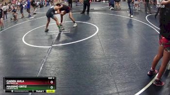 115 lbs Cons. Semi - Massimo Ortiz, Church Boyz vs Caiden Avila, RED WAVE WC