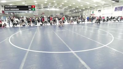 118.6-119.2 lbs Champ. Round 2 - Isaac Weerheim, Heartland Wrestling Academy vs Colin McLean, Missouri