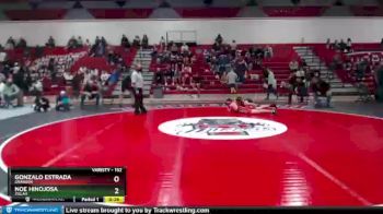 152 lbs Cons. Round 2 - Noe Hinojosa, Zillah vs Gonzalo Estrada, Granger