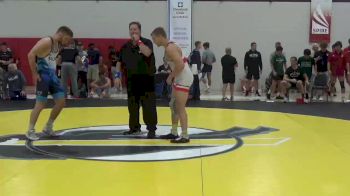 74 kg Round Of 16 - Luka Wick, Central Coast Regional Training Center vs Matt Lee, Maurer Coughlin Wrestling Club