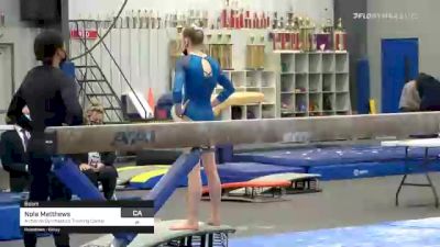 Nola Matthews - Beam, Airborne Gymnastics Training Center - 2021 American Classic and Hopes Classic