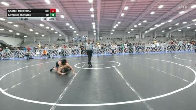 113 lbs Rr Rnd 1 - Xavier Bernthal, NC United Select - HSB vs Antoine Jackman, Doughboy Black - HSB
