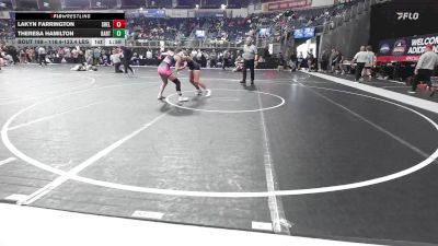 116.4-123.4 lbs Consi Of 8 #2 - Lakyn Farrington, Shelton Wrestling Academy vs Theresa Hamilton, Bartlesville Wrestling Club
