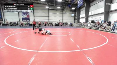 160 lbs Consi Of 64 #2 - Ryker Olson, UT vs Blake Kennedy, GA