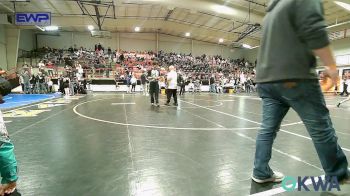 49 lbs Consi Of 8 #2 - Cooper Gassett, Team Tulsa Wrestling Club vs Bryker Smith, Salina Wrestling Club