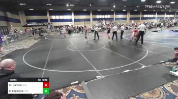120 lbs Consi Of 8 #1 - Mason Carrillo, Royal Regime vs Christian Espinoza, Cerritos HS