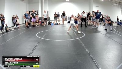 80 lbs Finals (2 Team) - Ezra Gamber, Full Circle vs Brayden Yamello, Triumph Trained