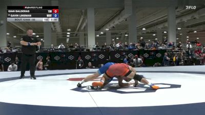 65 lbs Champ. Round 3 - Gian Balderas, Takedown-City Wrestling vs Gavin Linsman, Wolfpack RTC