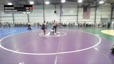 100 lbs Round 2 (10:45am Saturday) - Kerrigan Davis, Terps Xpress vs Don Epstein, NCWAY National Team